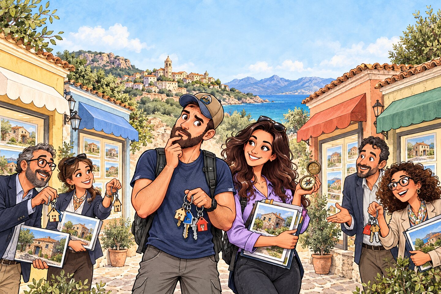 Jesse and Barbara navigate multiple Sardinian agencies
